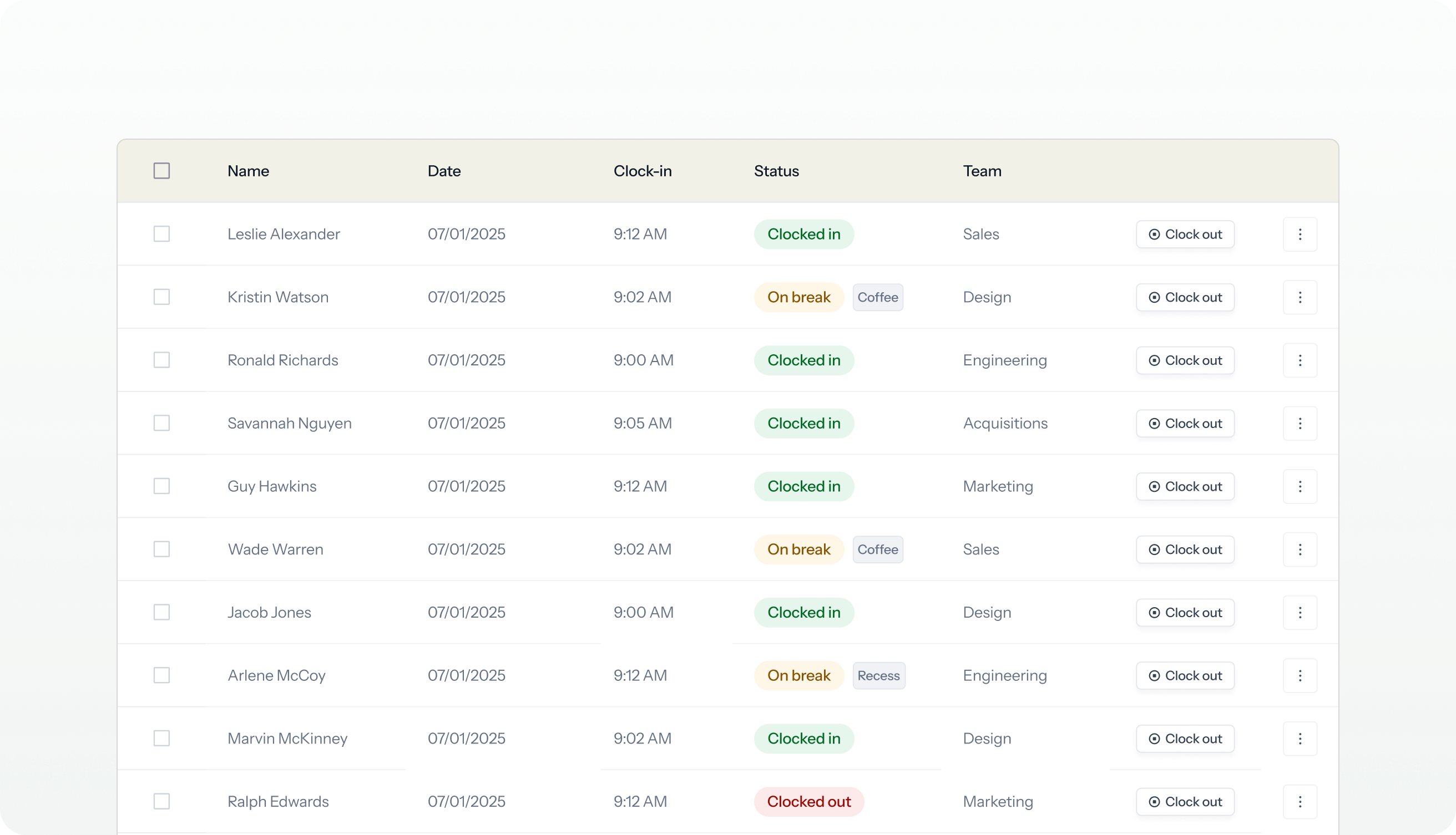 Time Tracking Section Illustration